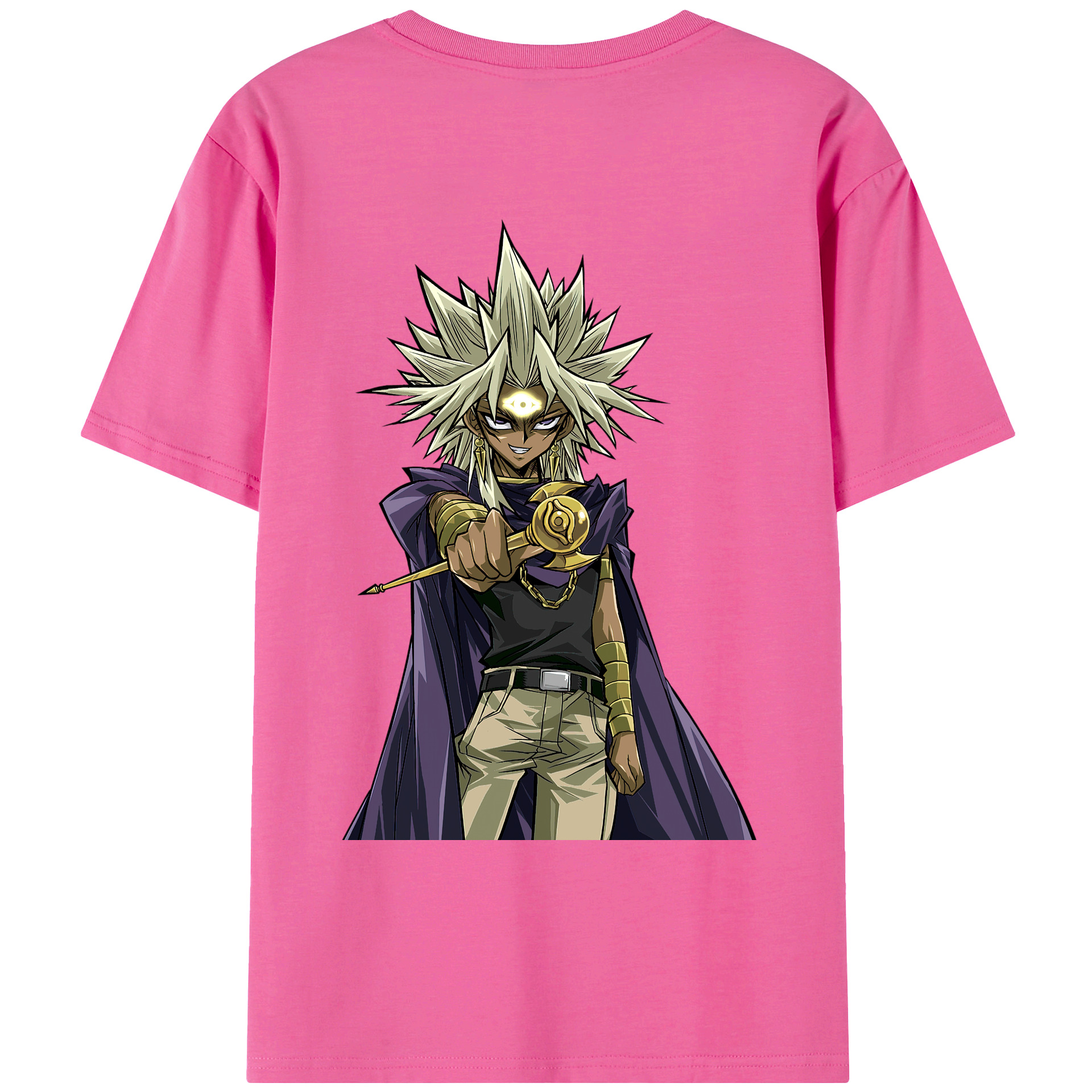 （画像用） 遊☆戯☆王 Yu-Gi-Oh! レディース半袖Tシャツ(バックプリント)